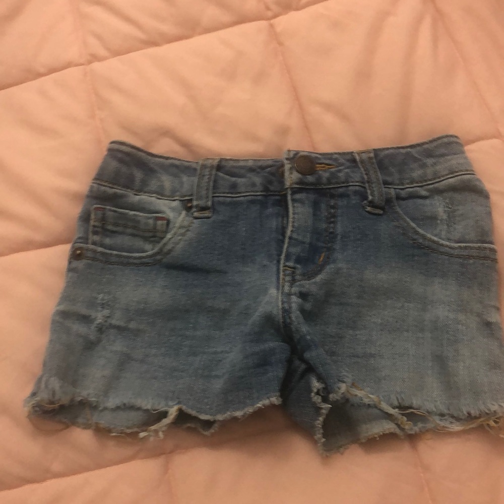 Kids girls denim shorts